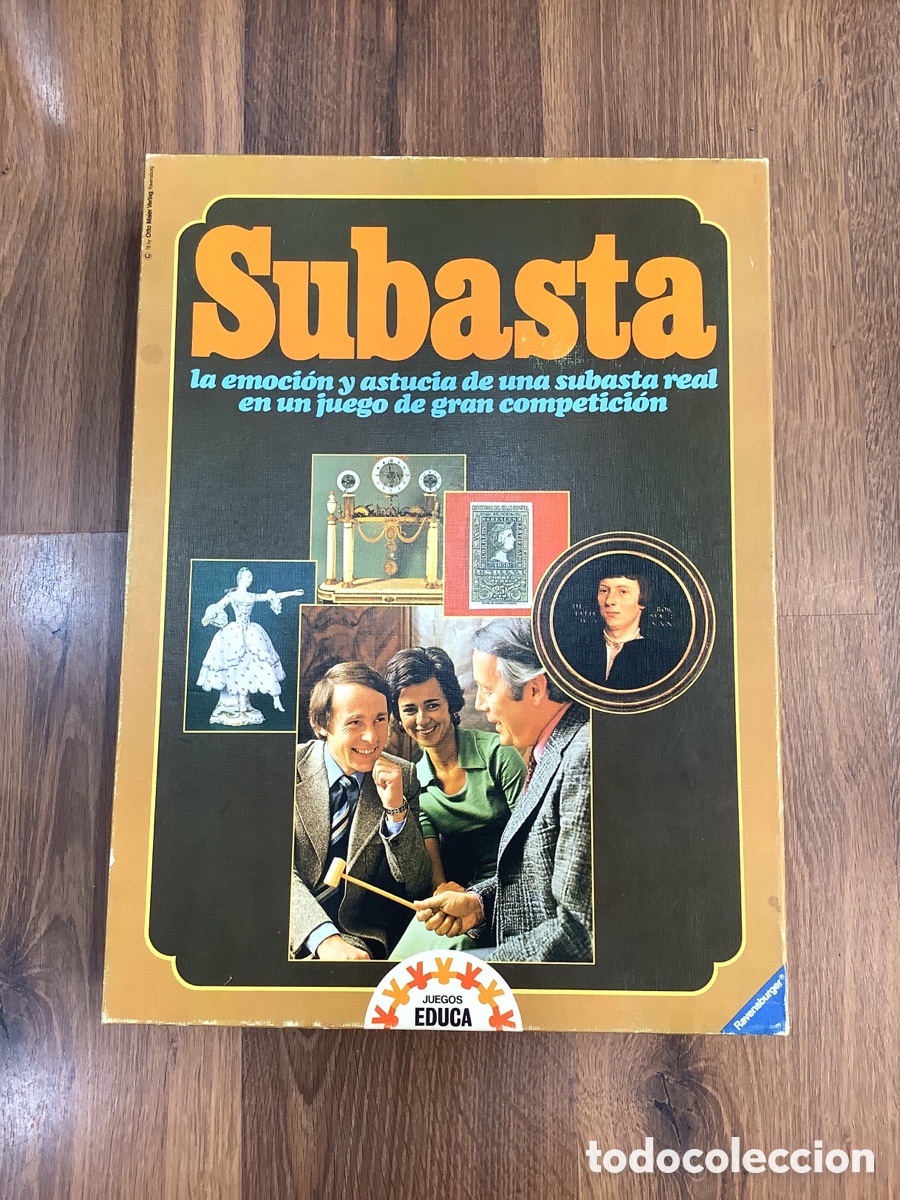 Juegos de mesa: JUEGO DE MESA SUBASTA EDUCA - Foto 1