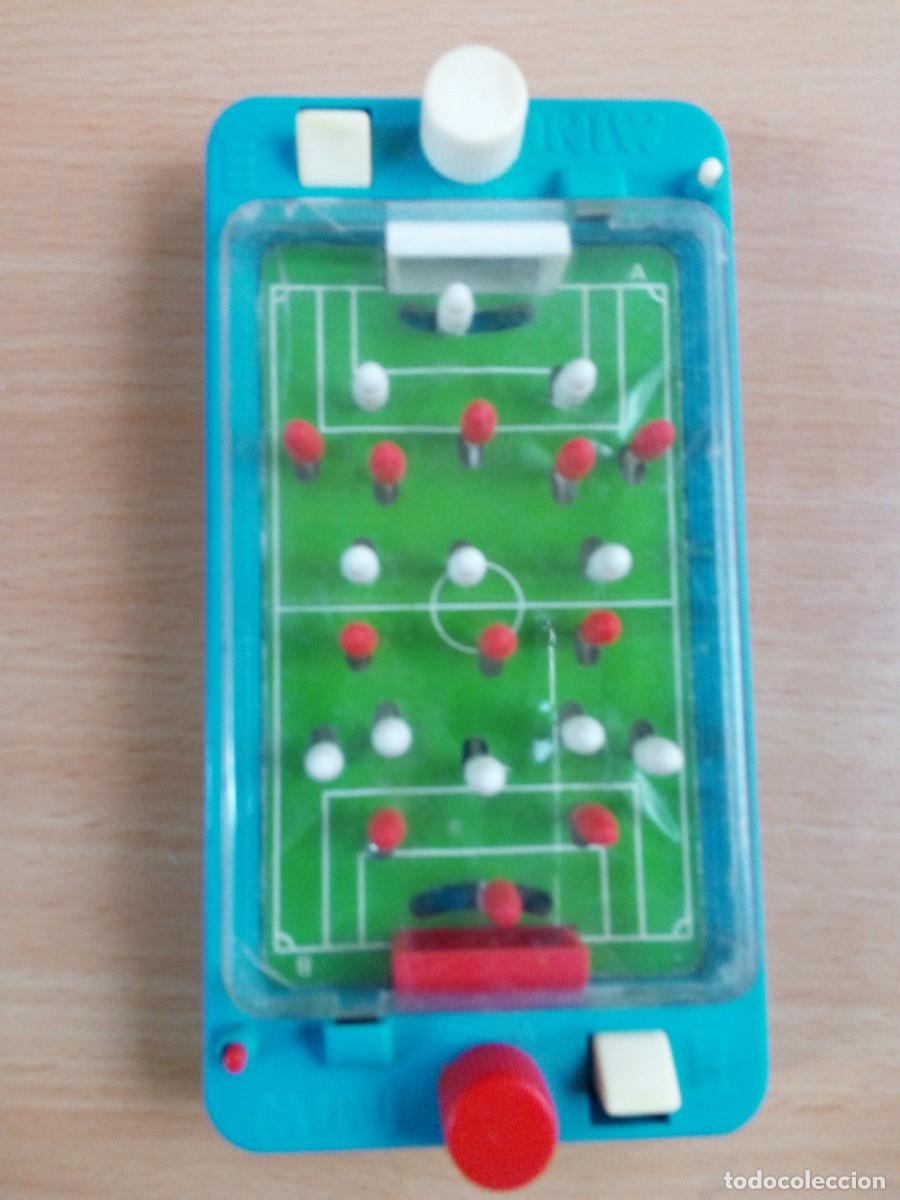 Juegos de mesa: MINI FUTBOLIN DE KIOSCO A&Ntilde;OS 70 - Foto 6