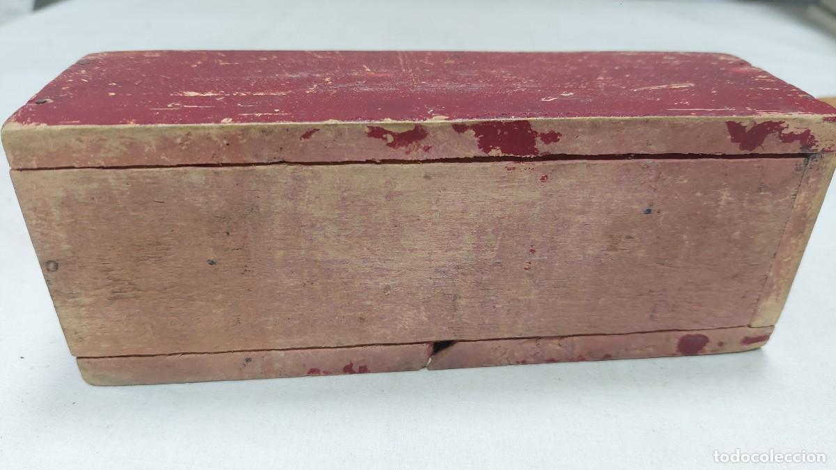 Juegos de mesa: Antiguo domin&oacute; de madera - Foto 3