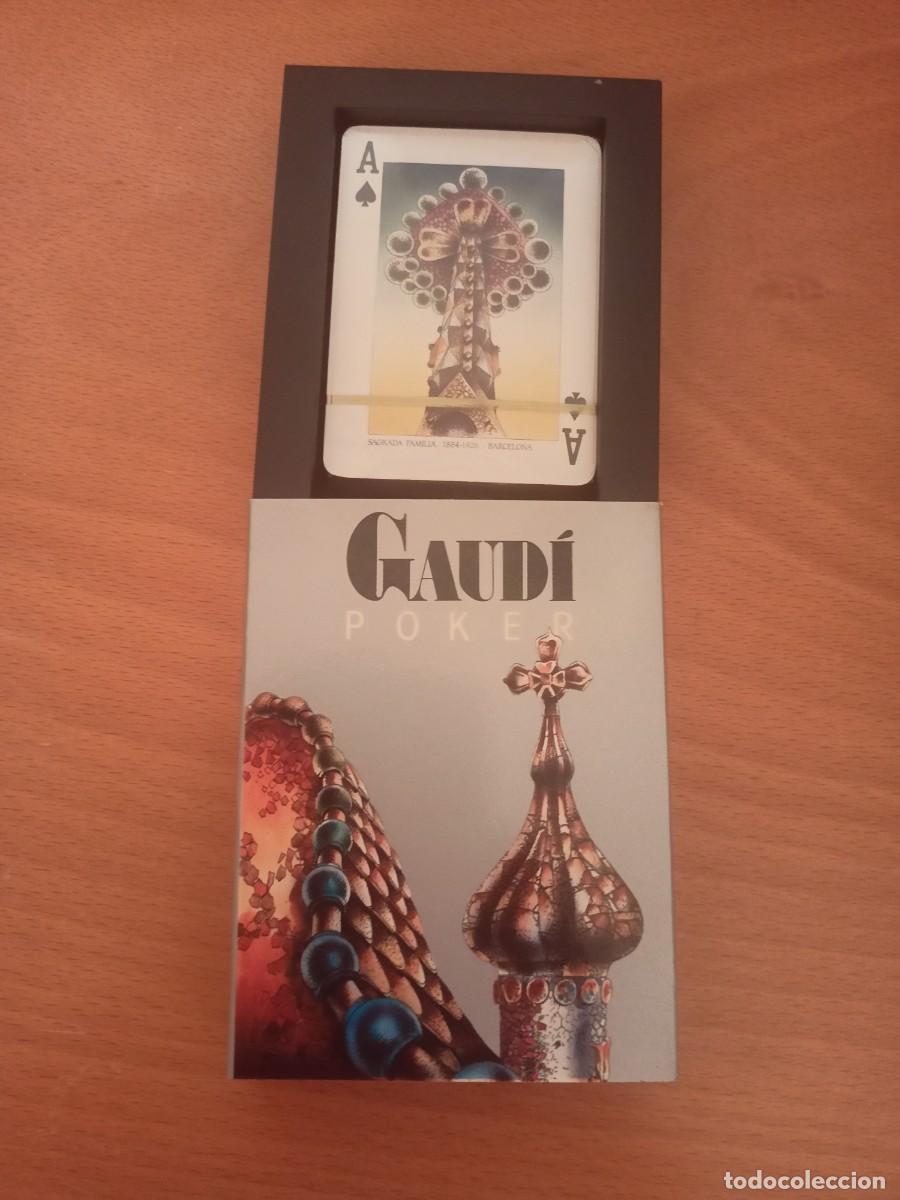Juegos de mesa: JUEGO DE CARTAS DE POKER DE &rdquo;GAUDI&rdquo; - Foto 1