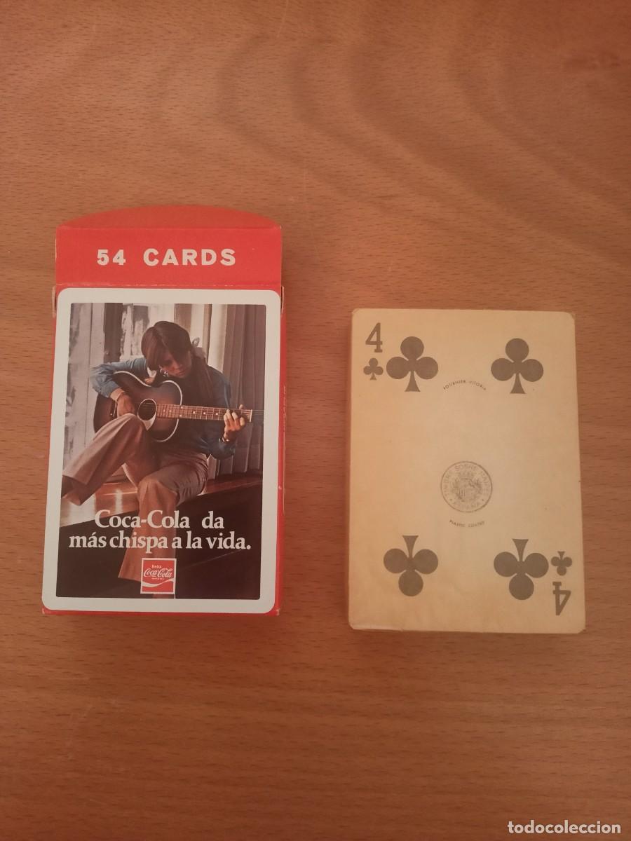 Juegos de mesa: JUEGO DE CARTAS DE POKER DE COCA COLA - Foto 1