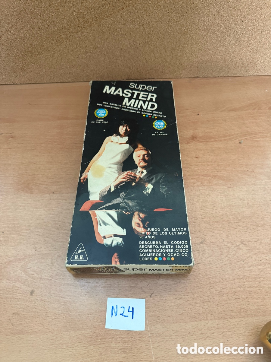 Juegos de mesa: Juego de mesa antiguo super MASTER MIND - Foto 1