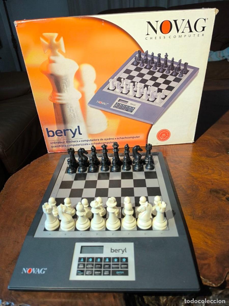 Juegos de mesa: AJEDREZ ELECTRONICO NOVAG BERIL, FUNCIONANDO CON INSTRUCCIONES - Foto 1