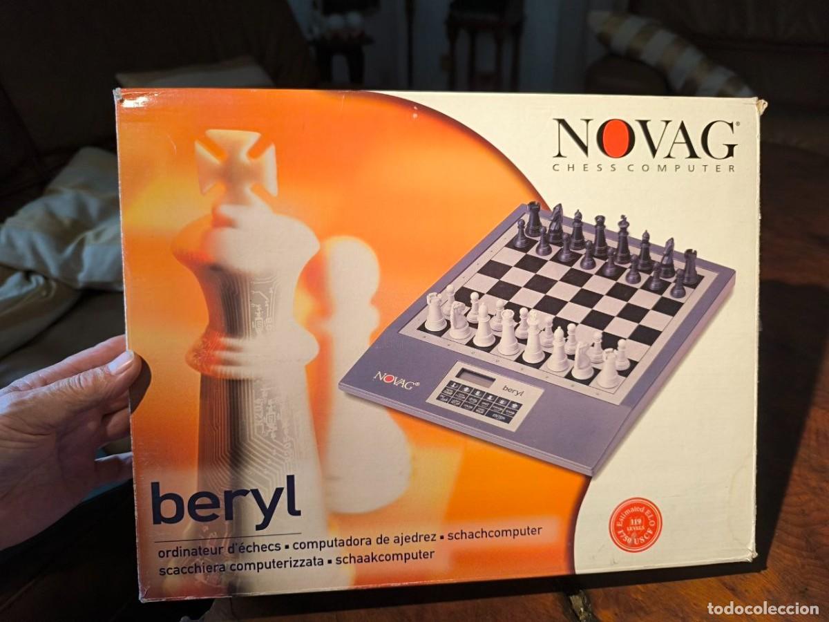 Juegos de mesa: AJEDREZ ELECTRONICO NOVAG BERIL, FUNCIONANDO CON INSTRUCCIONES - Foto 8
