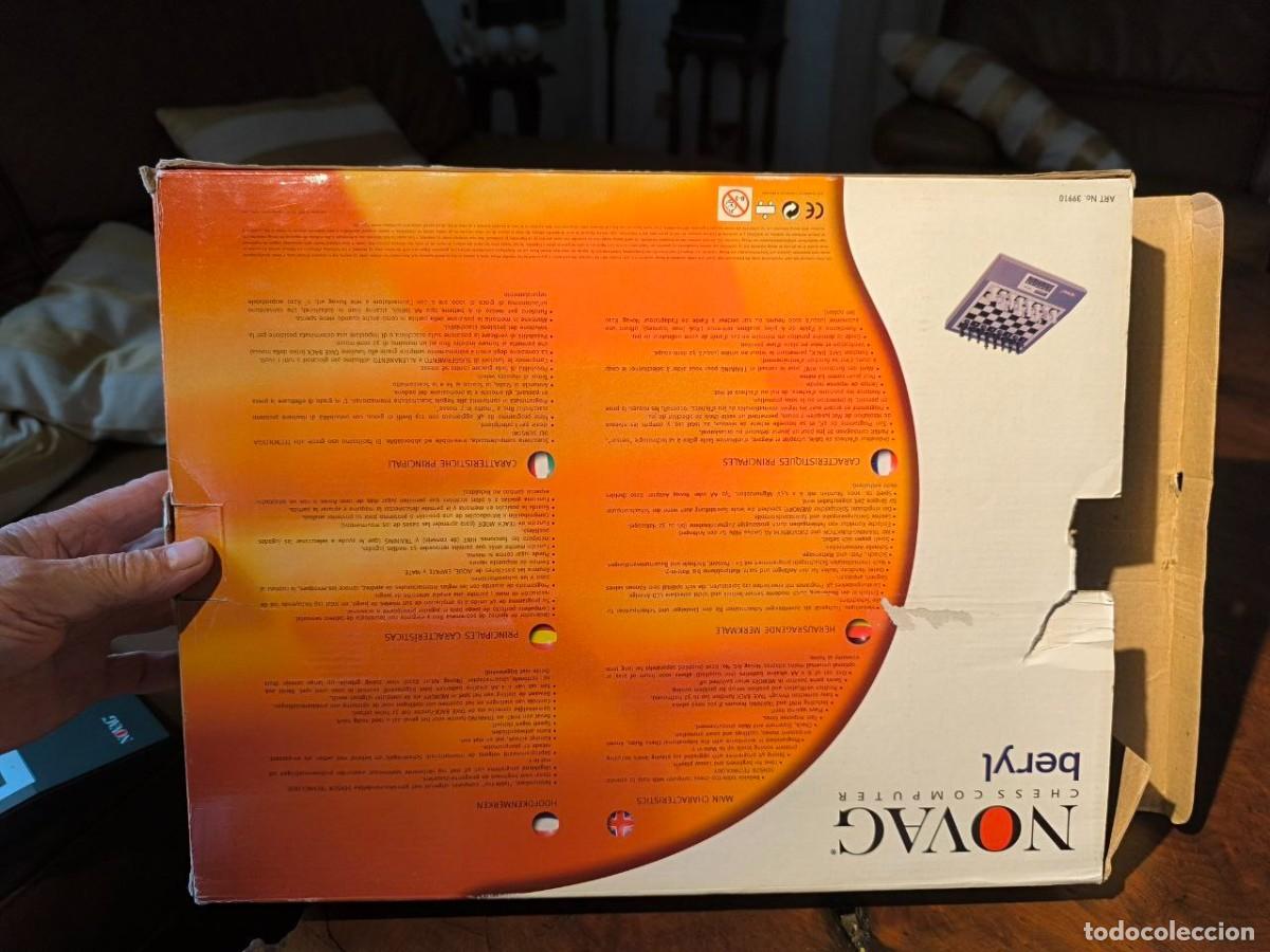 Juegos de mesa: AJEDREZ ELECTRONICO NOVAG BERIL, FUNCIONANDO CON INSTRUCCIONES - Foto 9