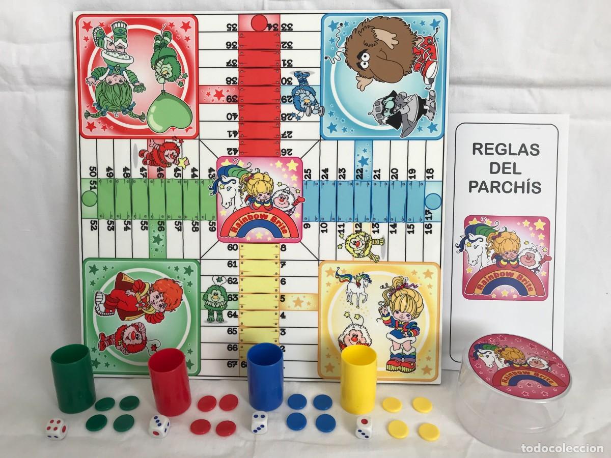 Juegos de mesa: PARCH&Iacute;S DE LA SERIE RAINBOW BRITE - Foto 1