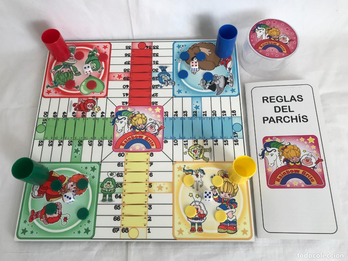 Juegos de mesa: PARCH&Iacute;S DE LA SERIE RAINBOW BRITE - Foto 3