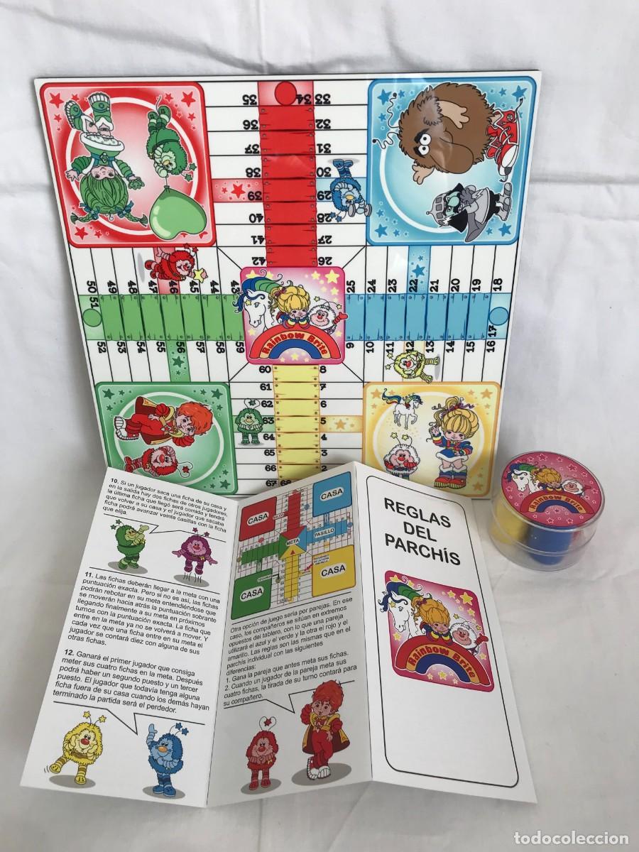 Juegos de mesa: PARCH&Iacute;S DE LA SERIE RAINBOW BRITE - Foto 5