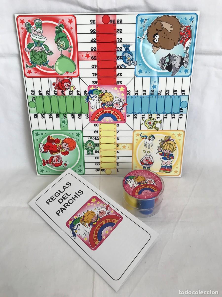 Juegos de mesa: PARCH&Iacute;S DE LA SERIE RAINBOW BRITE - Foto 7