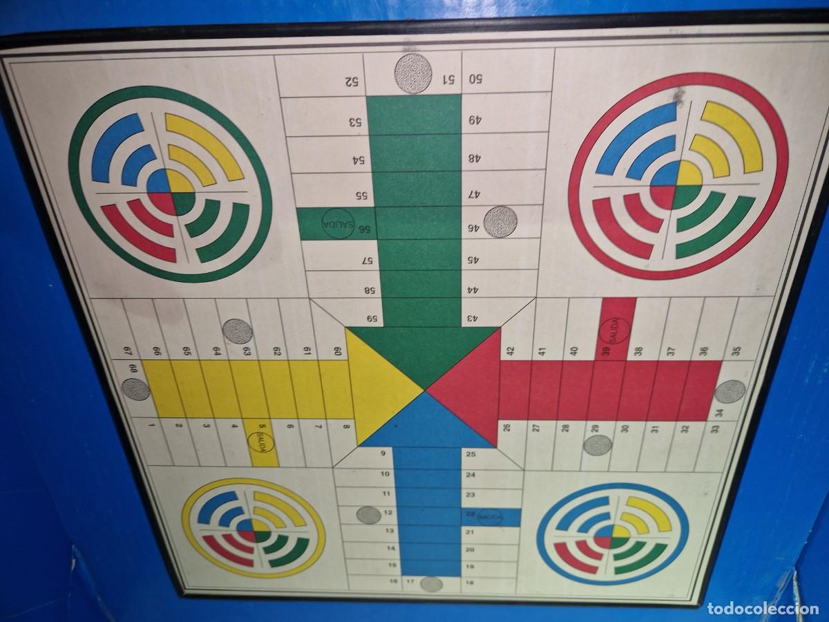 Juegos de mesa: ANTIGUO TABLERO JUEGO DE LA OCA Y PARCHIS - Foto 2