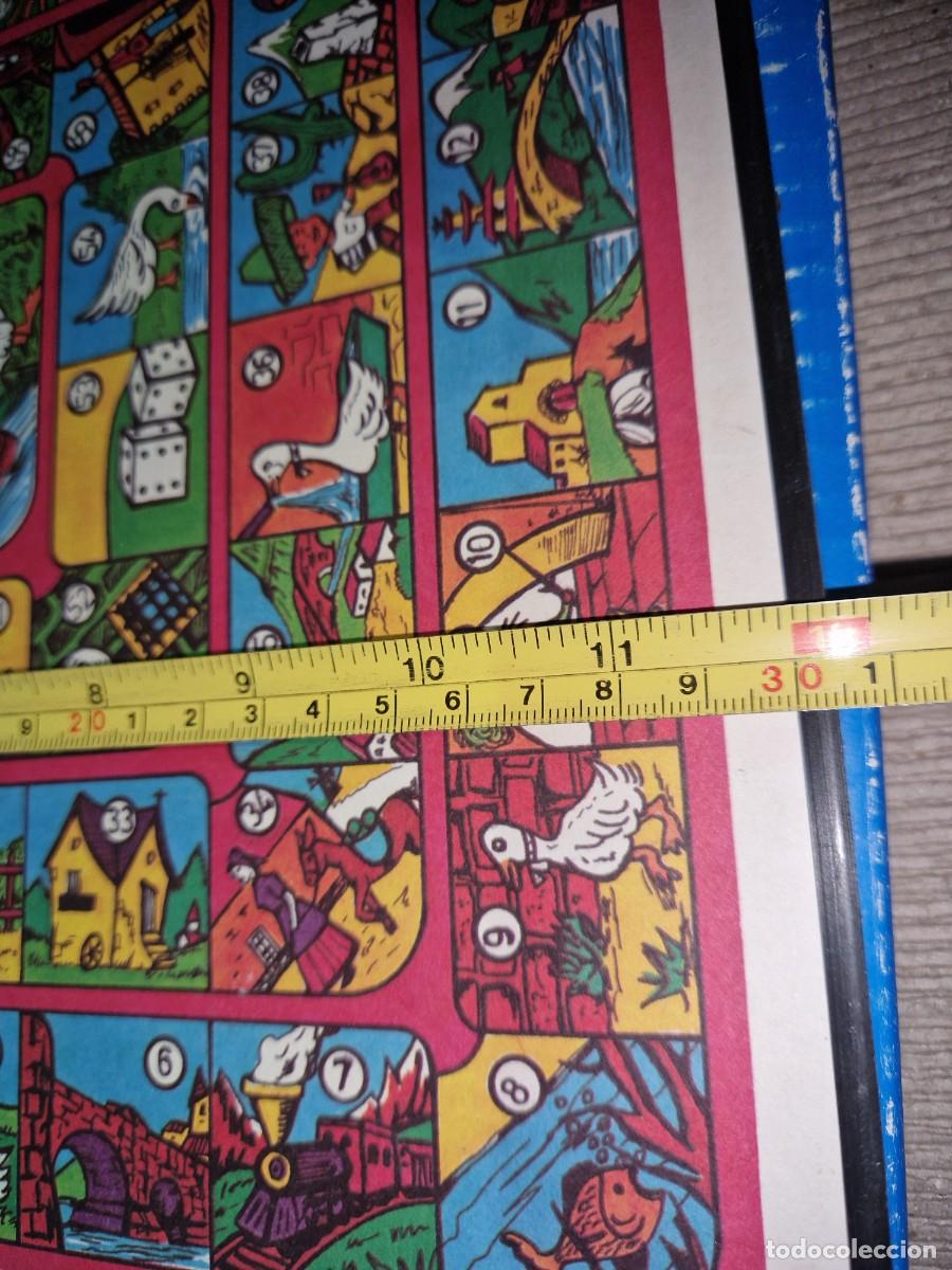 Juegos de mesa: ANTIGUO TABLERO JUEGO DE LA OCA Y PARCHIS - Foto 3