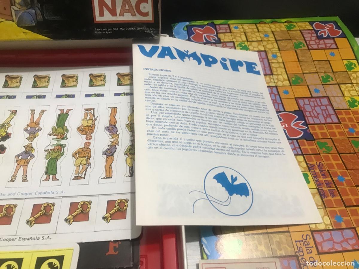 Juegos de mesa: Juego de mes Vampire de nac a&ntilde;o 1986 - Foto 4