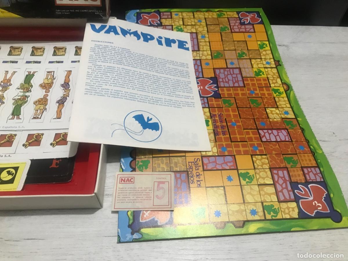 Juegos de mesa: Juego de mes Vampire de nac a&ntilde;o 1986 - Foto 5
