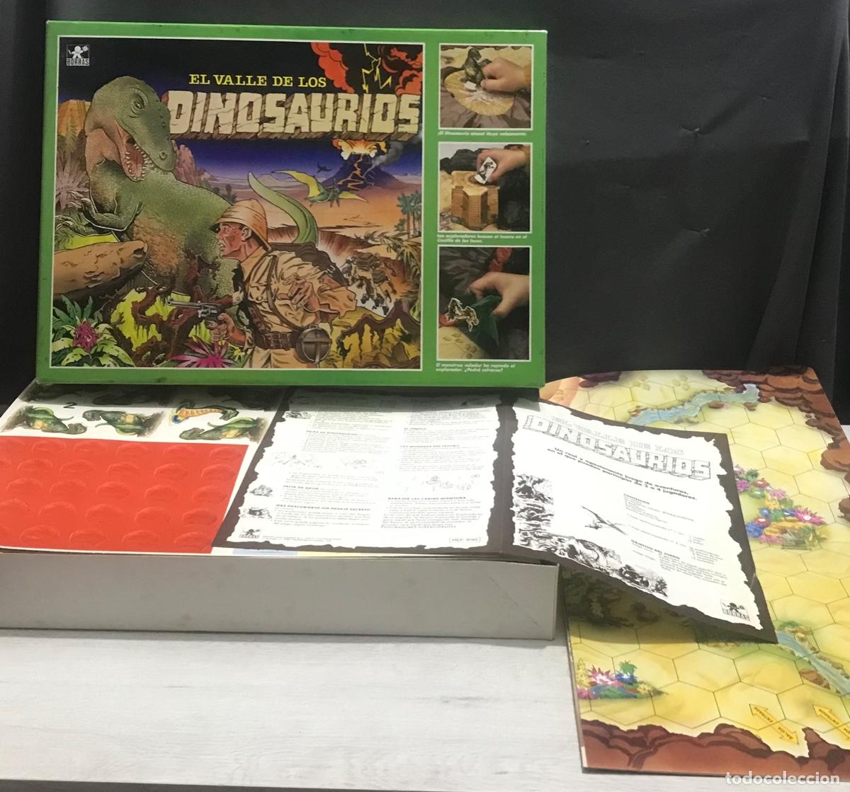 Juegos de mesa: Juego de mesa El valle de los dinosaurios de borras - Foto 1