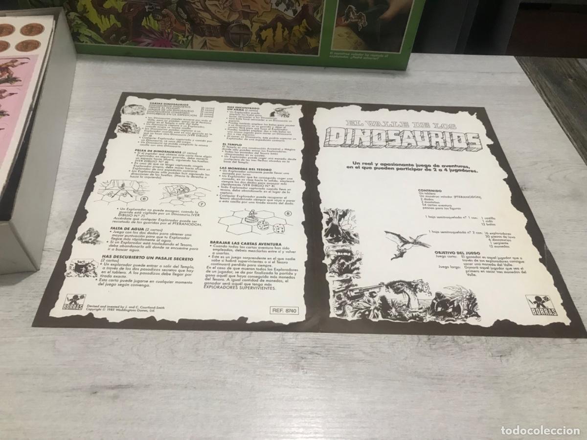 Juegos de mesa: Juego de mesa El valle de los dinosaurios de borras - Foto 3