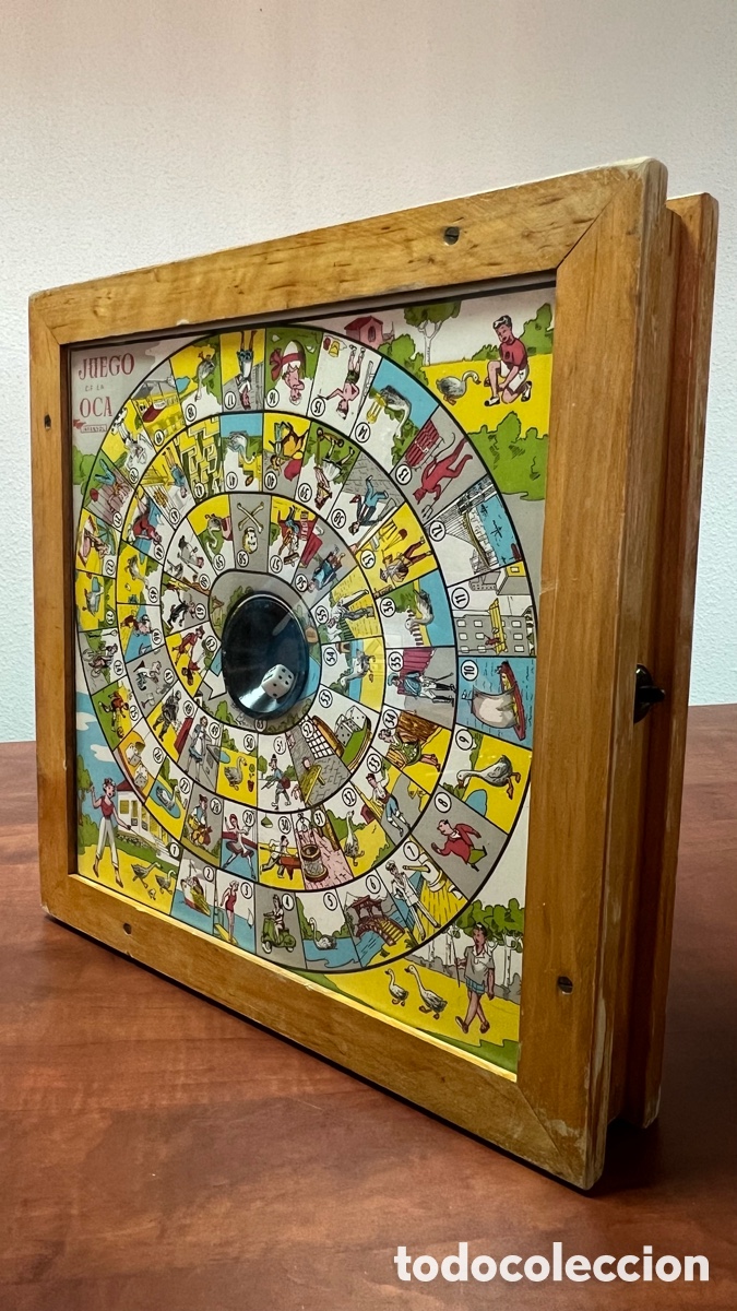 Juegos de mesa: ANTIGUO PARCHIS DE MADERA DE INFANSOL - Foto 9