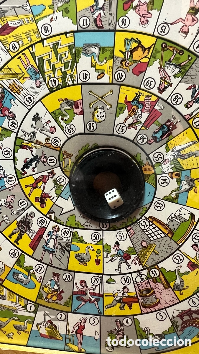 Juegos de mesa: ANTIGUO PARCHIS DE MADERA DE INFANSOL - Foto 10
