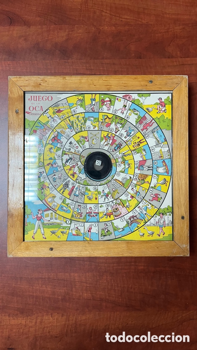 Juegos de mesa: ANTIGUO PARCHIS DE MADERA DE INFANSOL - Foto 13