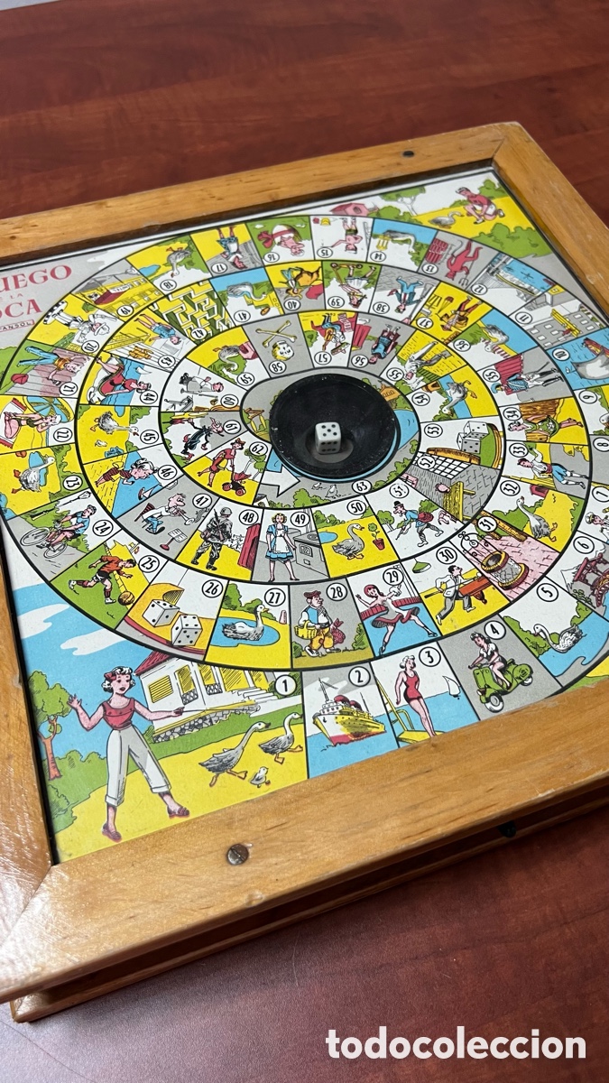 Juegos de mesa: ANTIGUO PARCHIS DE MADERA DE INFANSOL - Foto 14