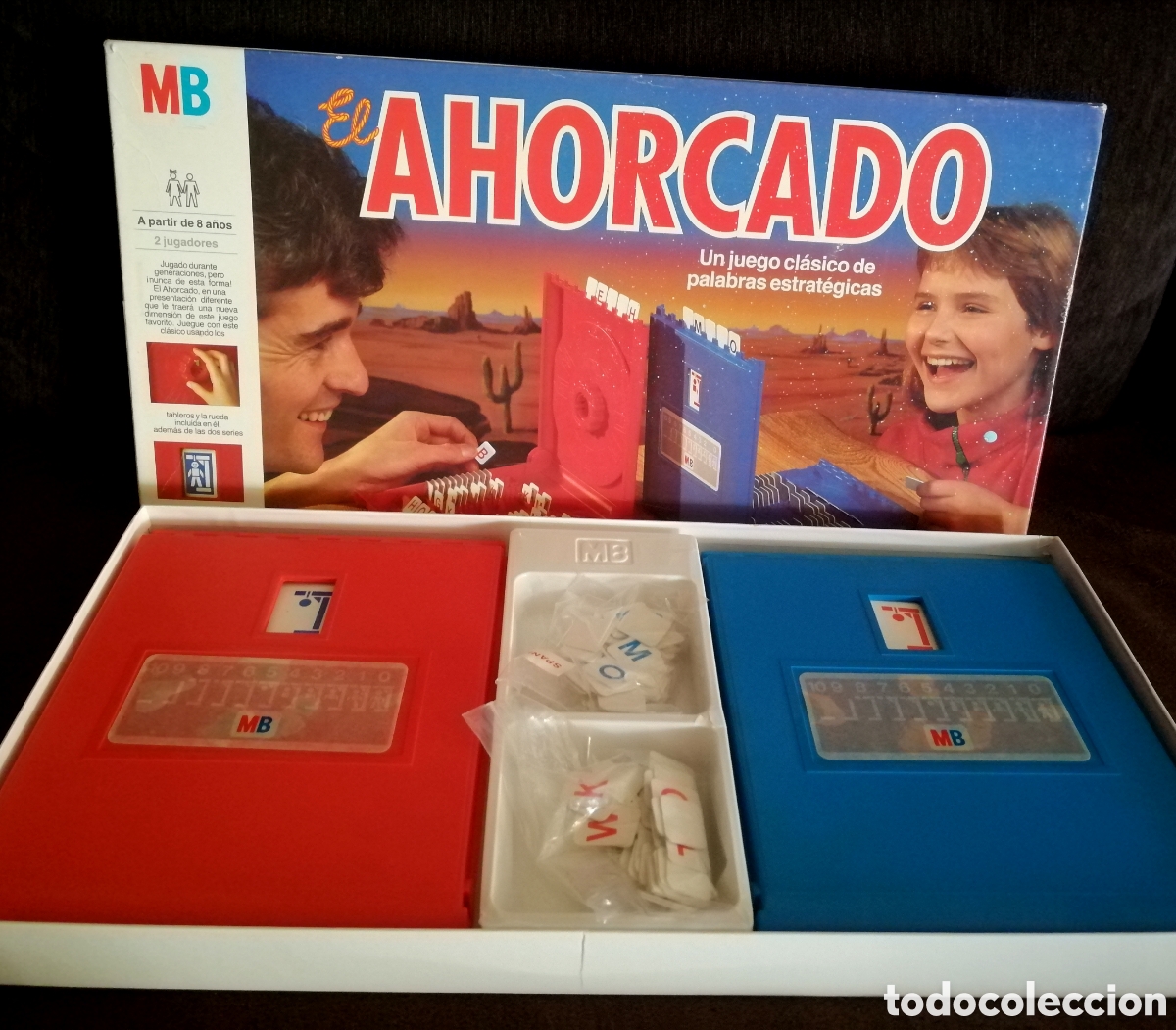 Juegos de mesa: El Ahorcado MB antiguo - Foto 1