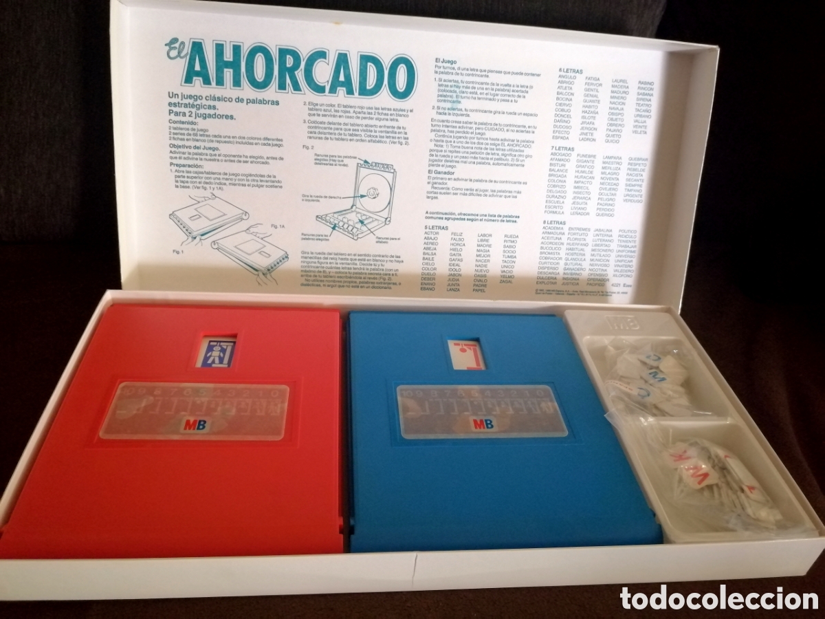 Juegos de mesa: El Ahorcado MB antiguo - Foto 2
