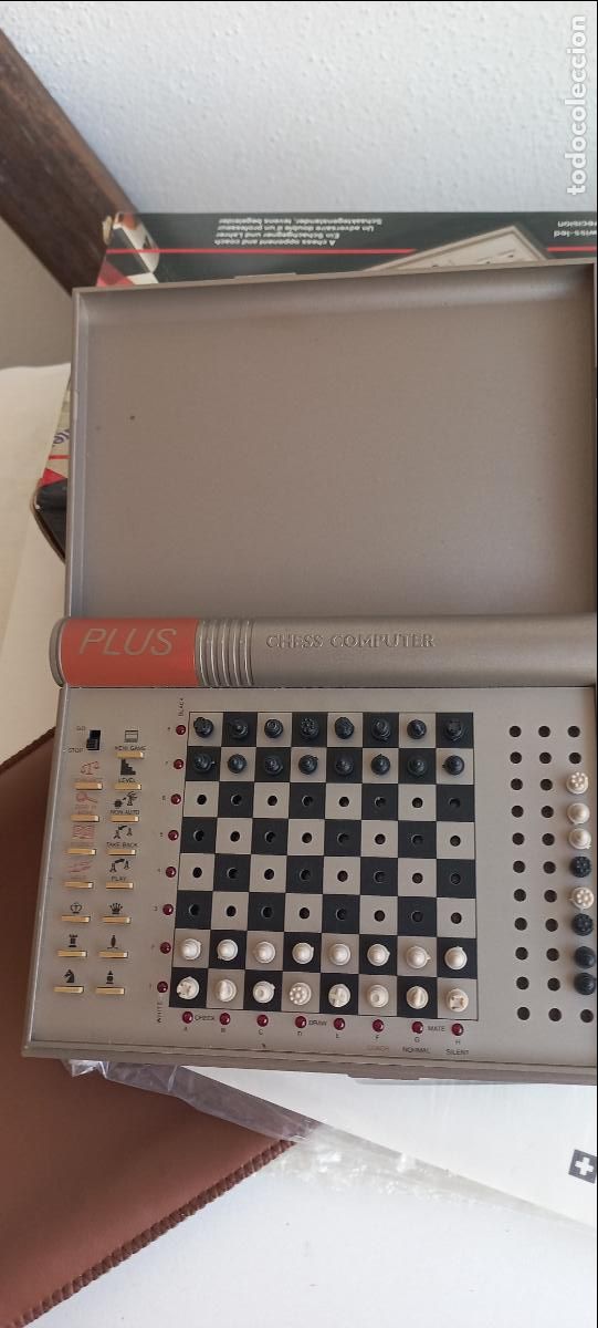 Juegos de mesa: CHESS COMPUTER. PLUS. KASPAROV COMPUTER PLUS COACH. SCISYS. ART NO 129. AJEDREZ ELECTR&Oacute;NICO - Foto 4