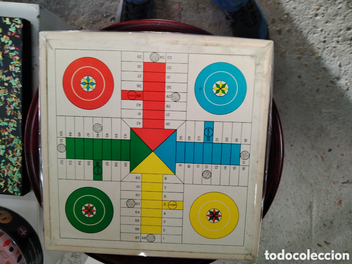 Juegos de mesa: Tablero de parch&iacute;s y Oca a&ntilde;os 70 - Foto 3