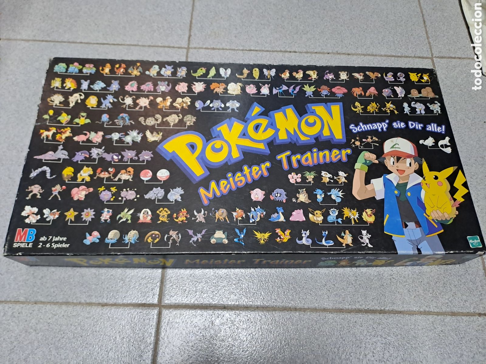 Juegos de mesa: Pokemon Master trainer (edici&oacute;n alem&aacute;n) - Foto 1