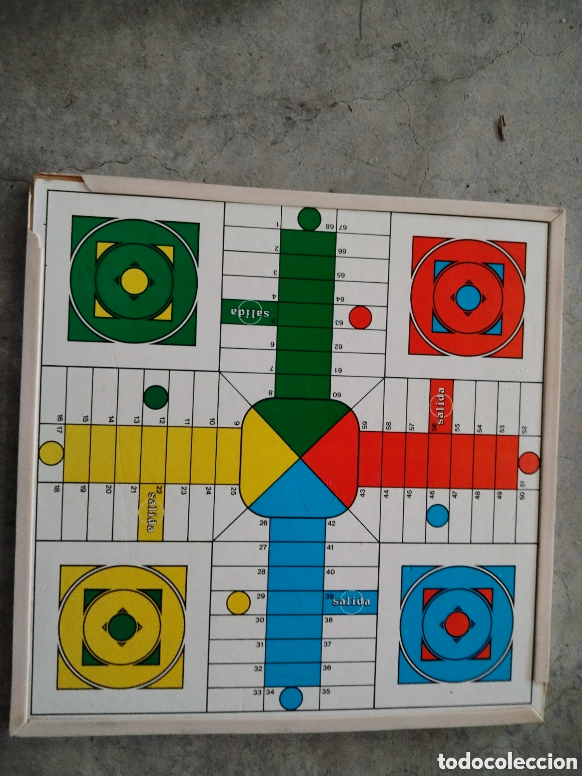 Juegos de mesa: Tablero juego parch&iacute;s y de la oca - Foto 2