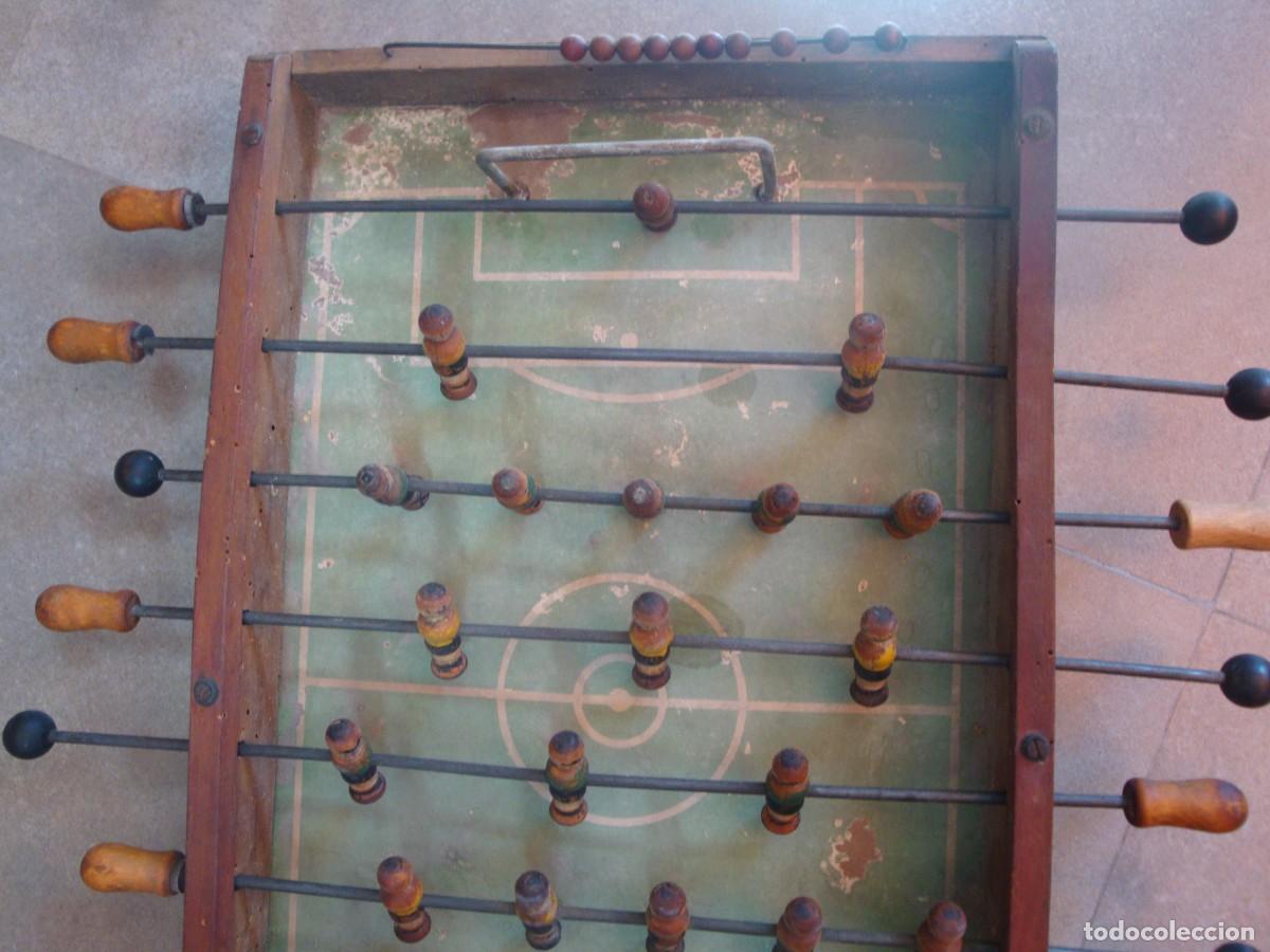 Juegos de mesa: FUTBOLIN ANTIGUO A&Ntilde;OS 60 - Foto 3