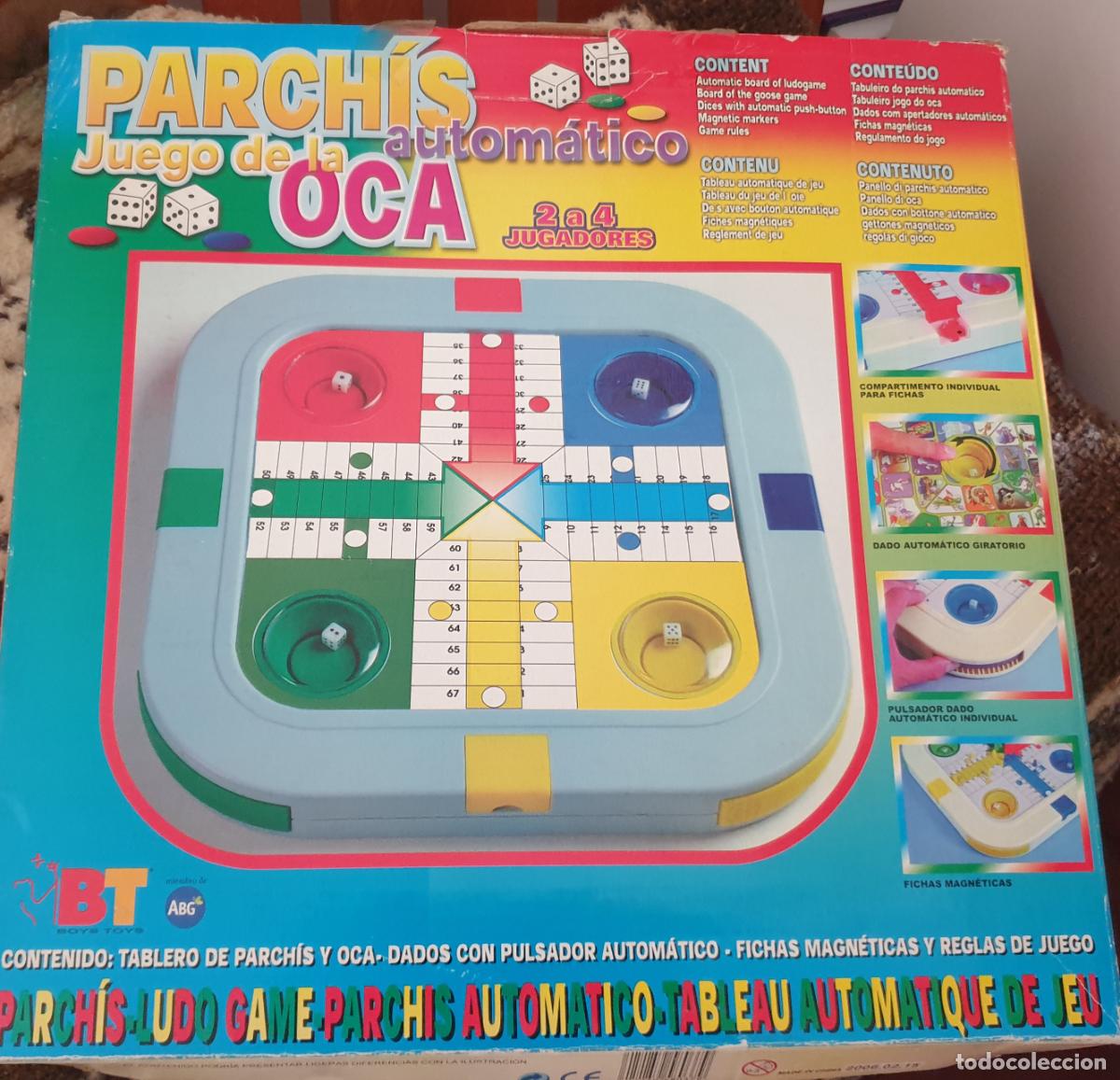 Juegos de mesa: PARCHIS Y JUEGO DE LA OCA CON DADOS AUTOMATICOS - Foto 1