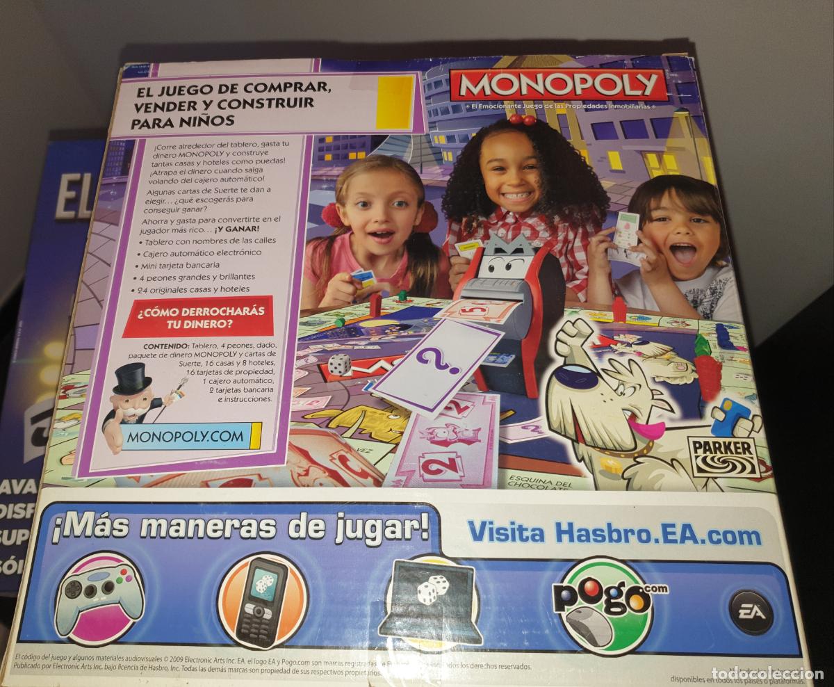 Juegos de mesa: MONOPOLY, Cajero Loco. Hasbro. (completo) - Foto 3