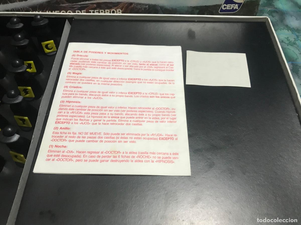 Juegos de mesa: Juego de mesa Dracula un juego de terror de Cefa - Foto 8
