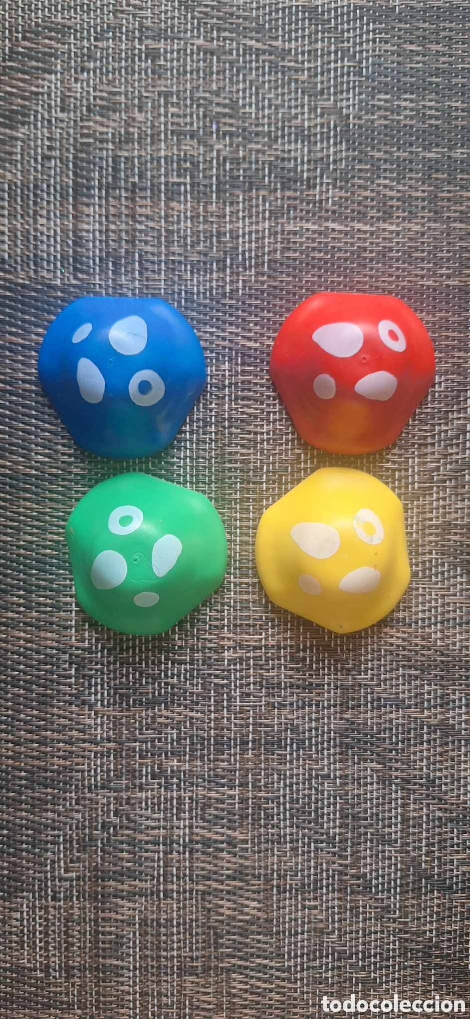 Juegos de mesa: cabeza setas parchis pitufos a&ntilde;os 80 - Foto 1