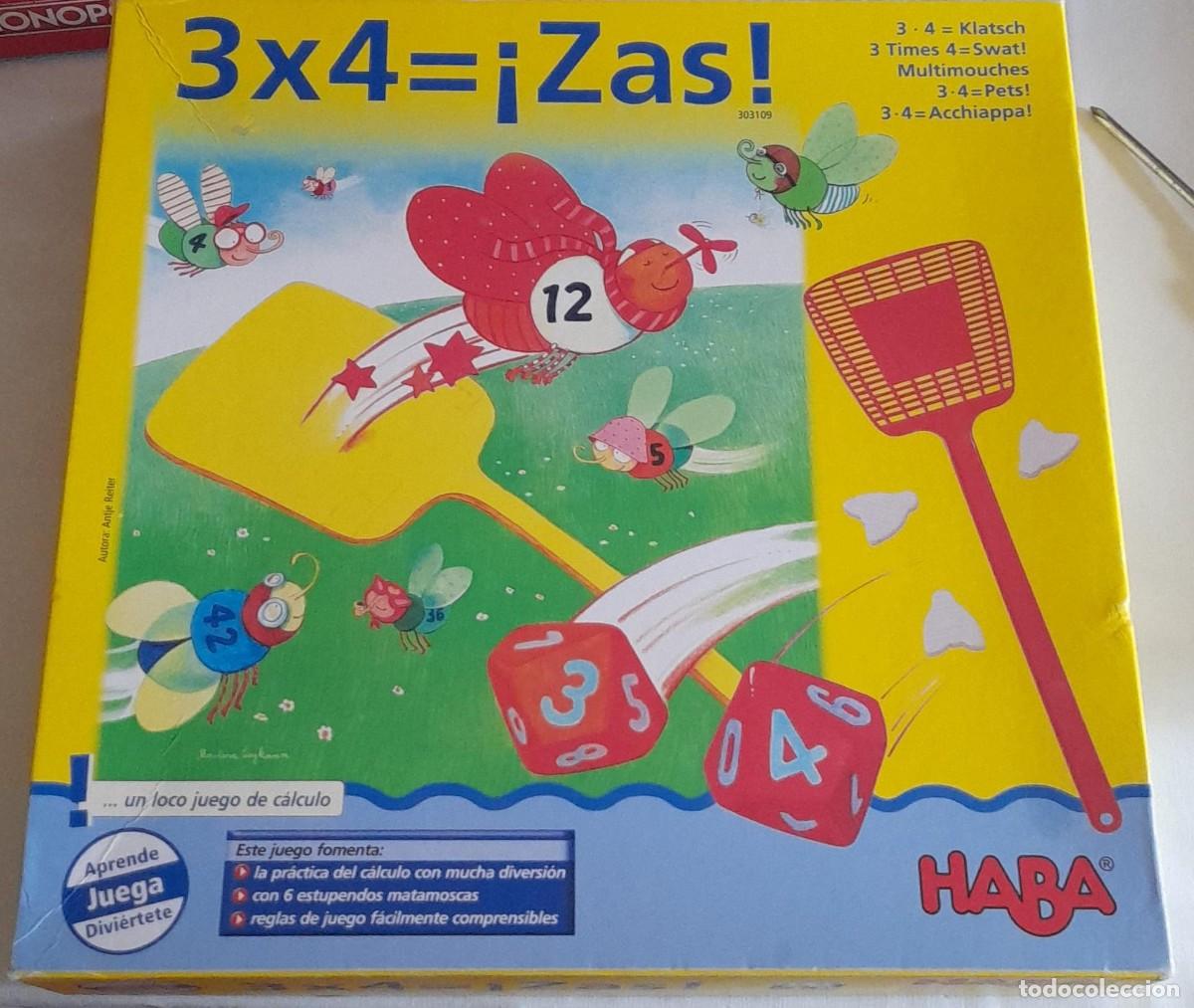 Juegos de mesa: JUEGO 3 X 4 = &iexcl;ZAS!, DE HABA - Foto 1