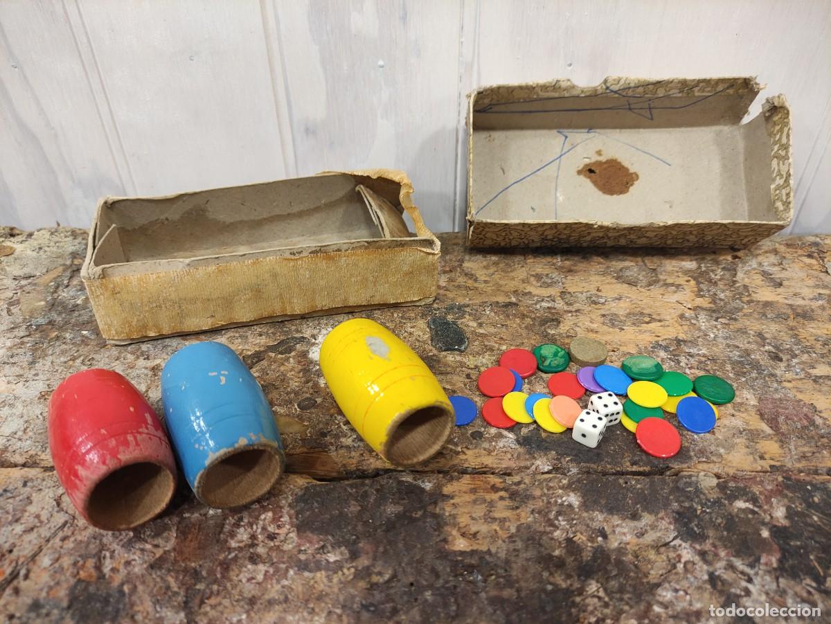 Juegos de mesa: Accesorios para el juego del parch&iacute;s madera - Foto 2