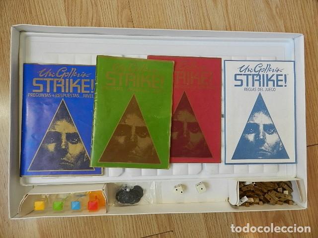Juegos de mesa: Uri Geller&acute;s STRIKE! Matchbox a&ntilde;o 1986 en espa&ntilde;ol - Foto 6