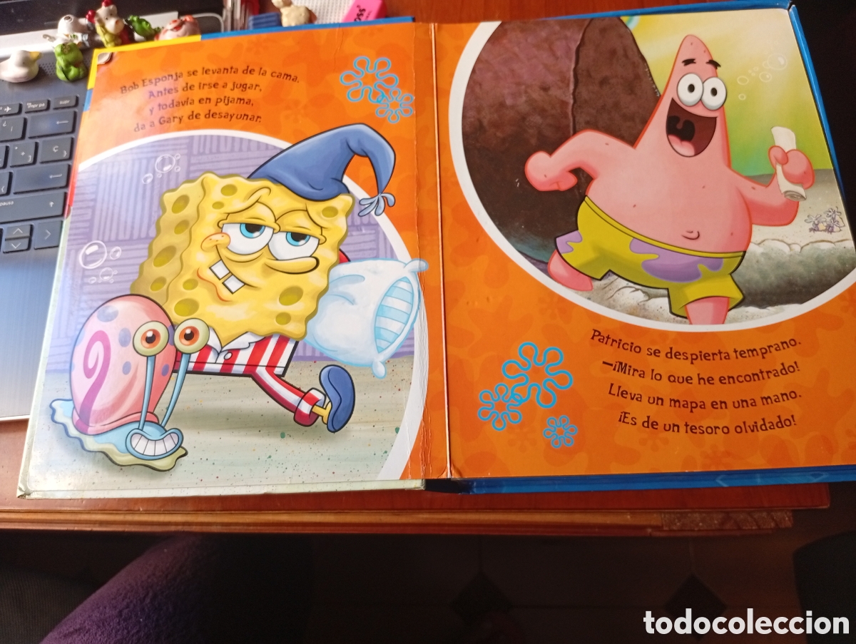 Juegos de mesa: MI LIBRO DE JUEGOS - BOB ESPONJA - LIBRO CON FIGURAS - Foto 4