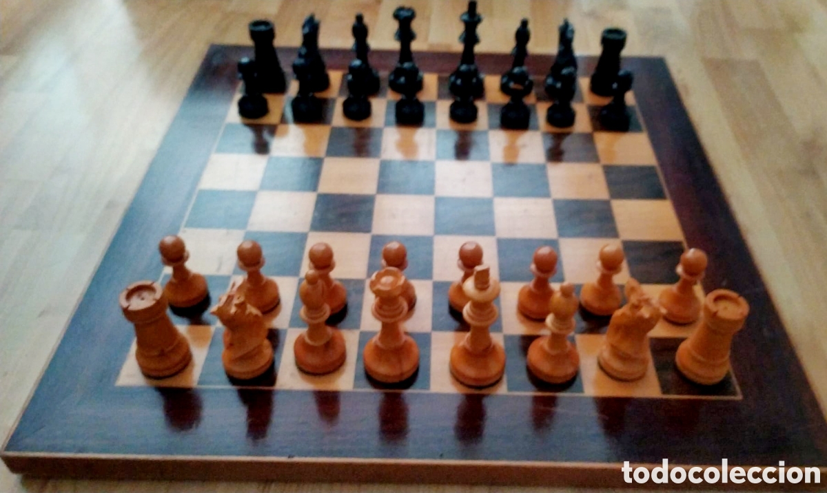 Juegos de mesa: AJEDREZ STAUTON N&deg;5 VINTAGE. 1968 - Foto 2