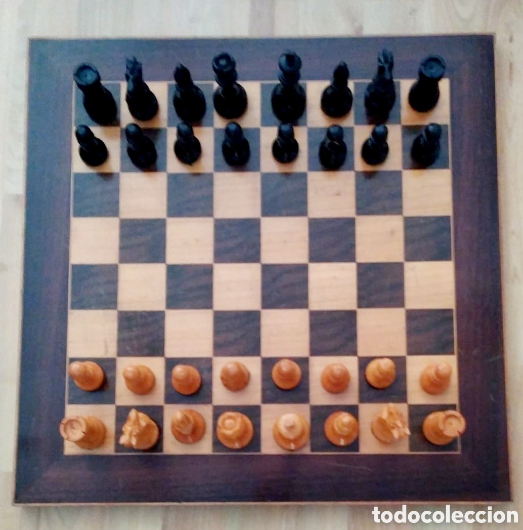 Juegos de mesa: AJEDREZ STAUTON N&deg;5 VINTAGE. 1968 - Foto 3