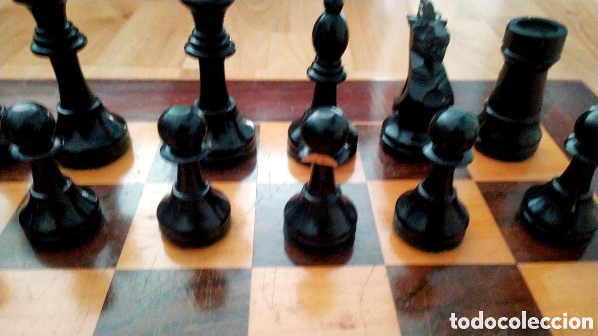 Juegos de mesa: AJEDREZ STAUTON N&deg;5 VINTAGE. 1968 - Foto 9
