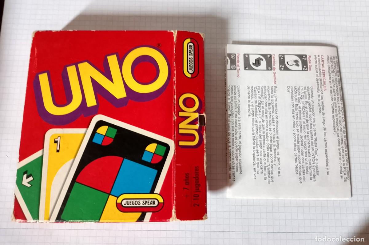 Juegos de mesa: Juego de cartas UNO, edici&oacute;n 1992 - Foto 3