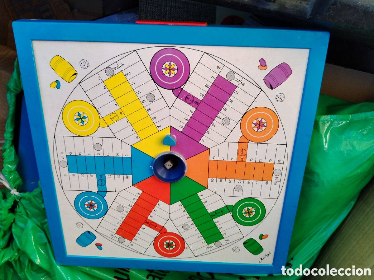Juegos de mesa: Juego de parch&iacute;s y Oca - Foto 2