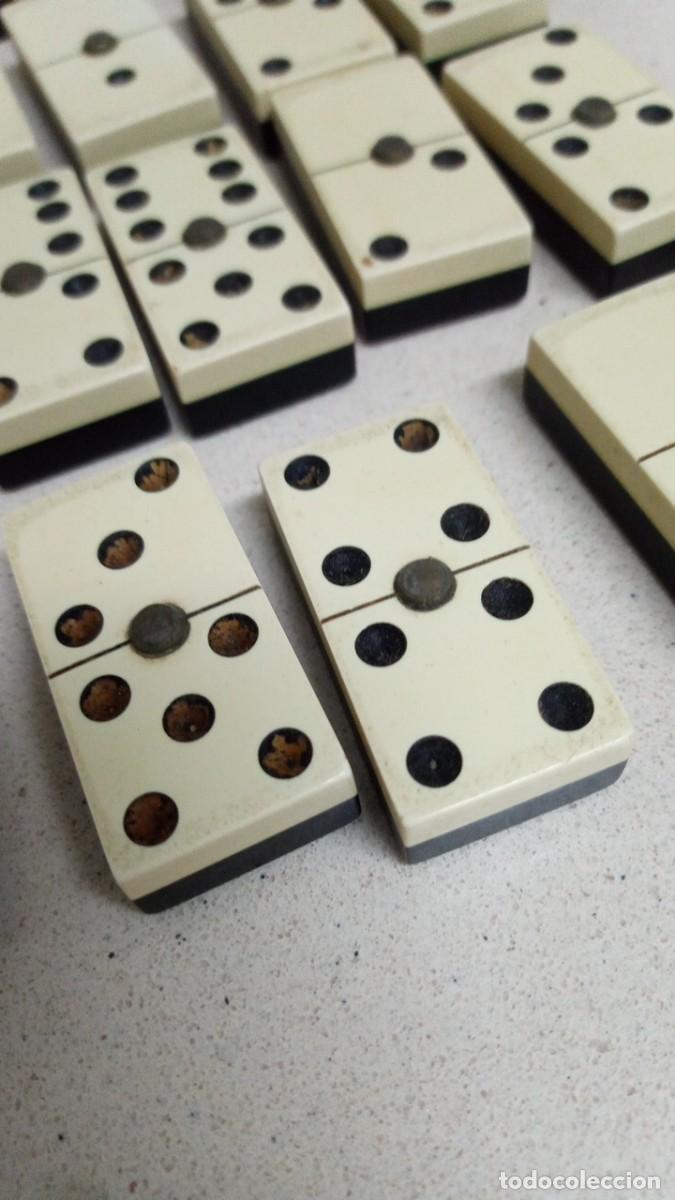 Juegos de mesa: Domin&oacute; antiguo.De hueso. - Foto 4