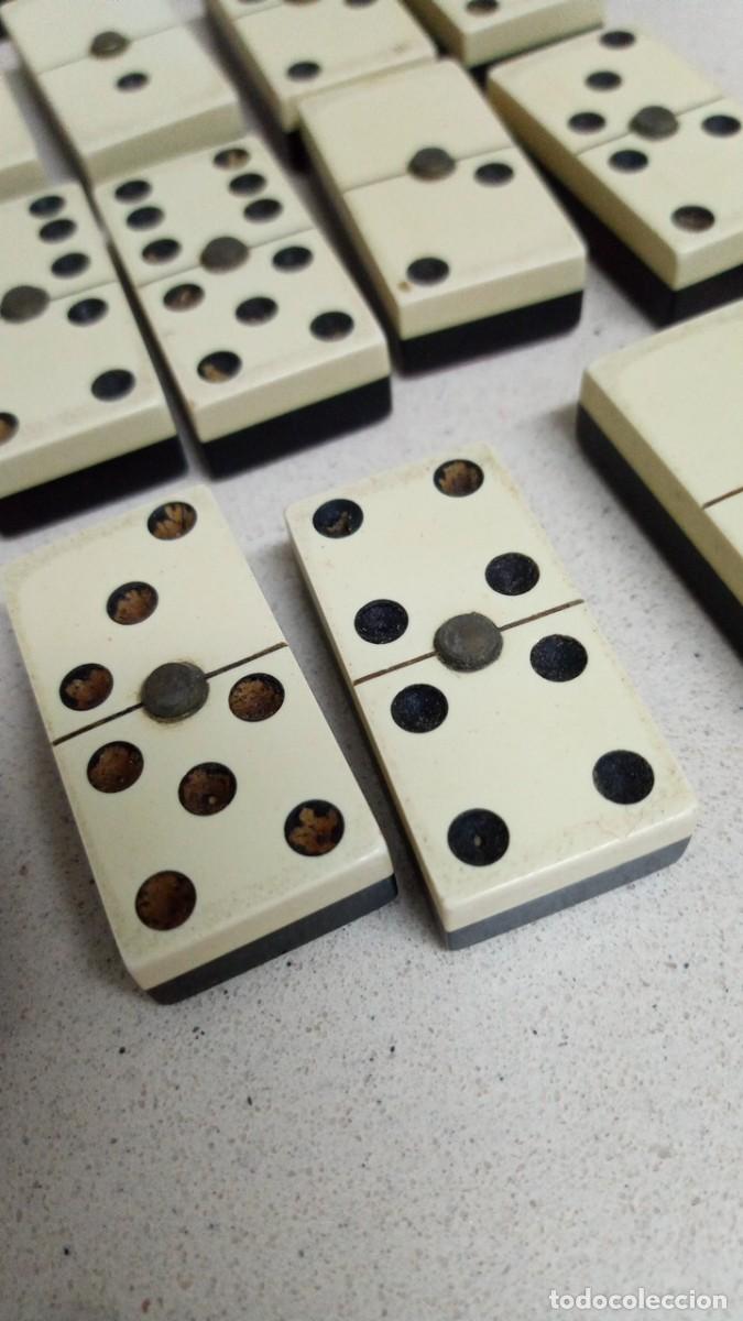 Juegos de mesa: Domin&oacute; antiguo.De hueso. - Foto 5
