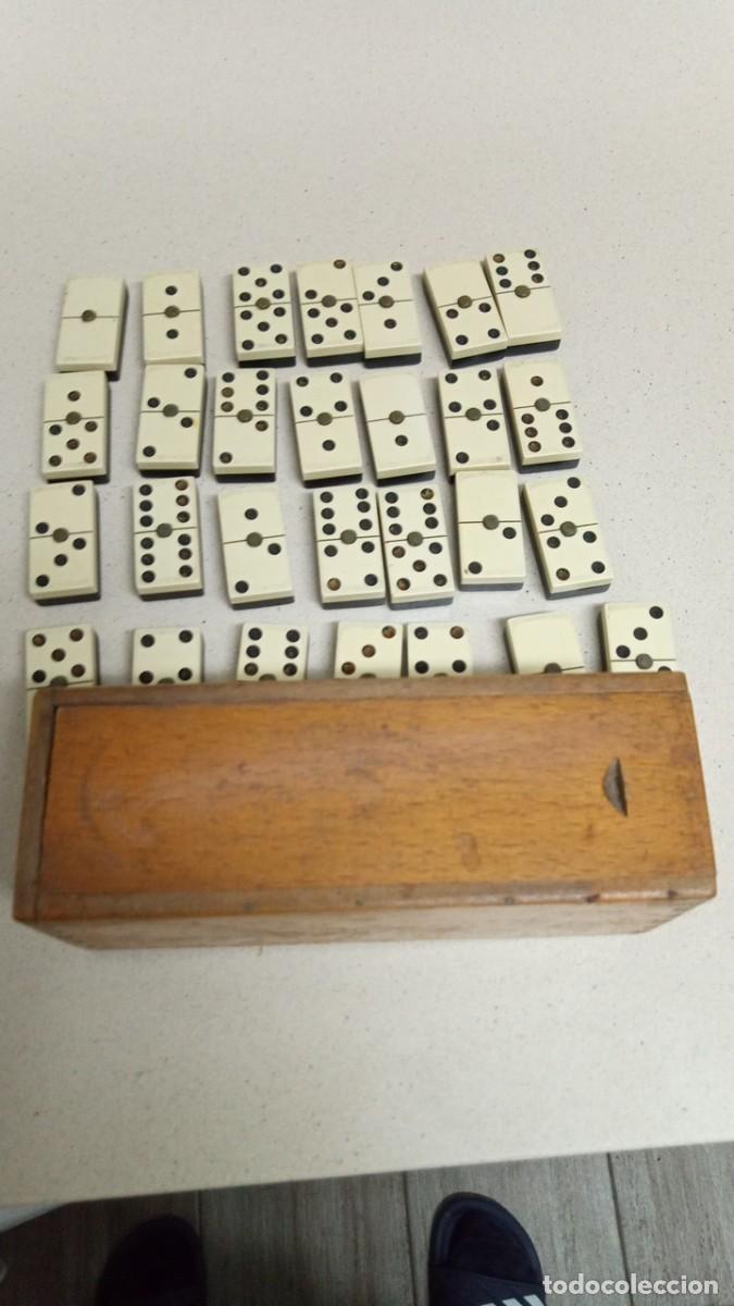 Juegos de mesa: Domin&oacute; antiguo.De hueso. - Foto 6