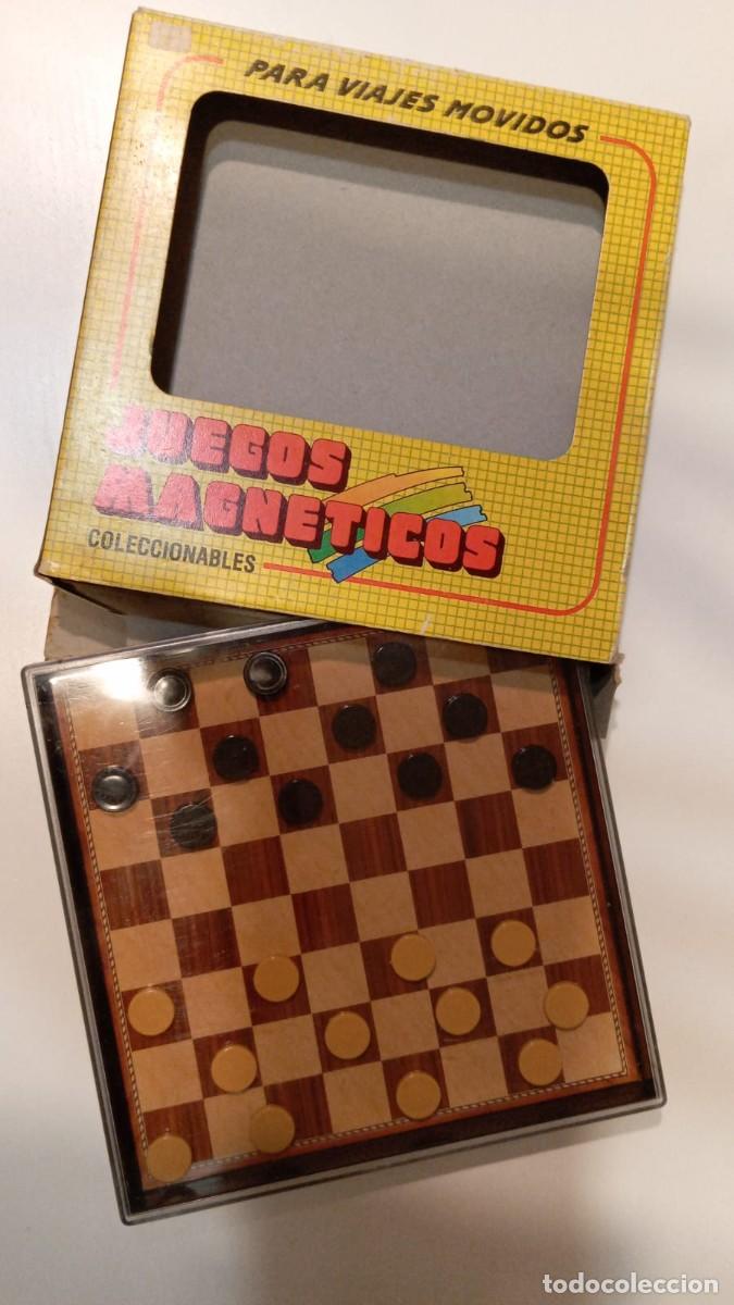 Juegos de mesa: Juego magn&eacute;tico de Damas Marig&oacute; - Foto 1