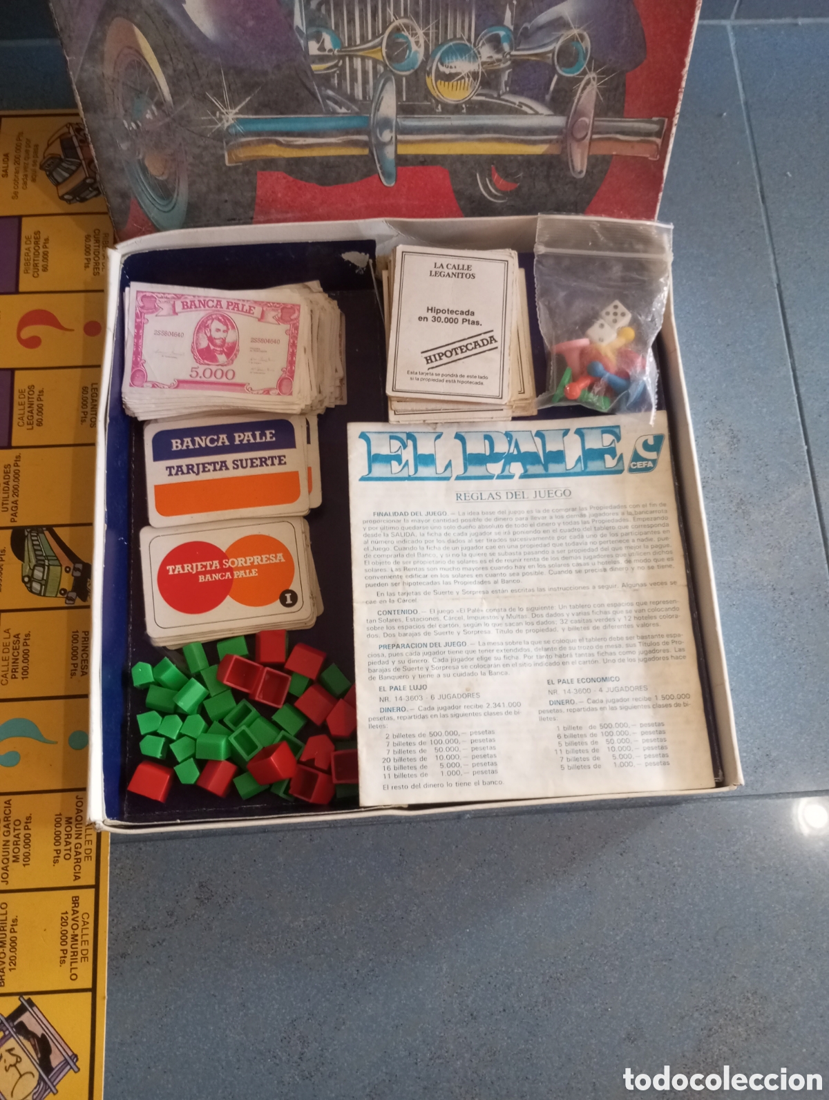 Juegos de mesa: ANTIGUO JUEGO EL PALE 1988 CEFA - Foto 4