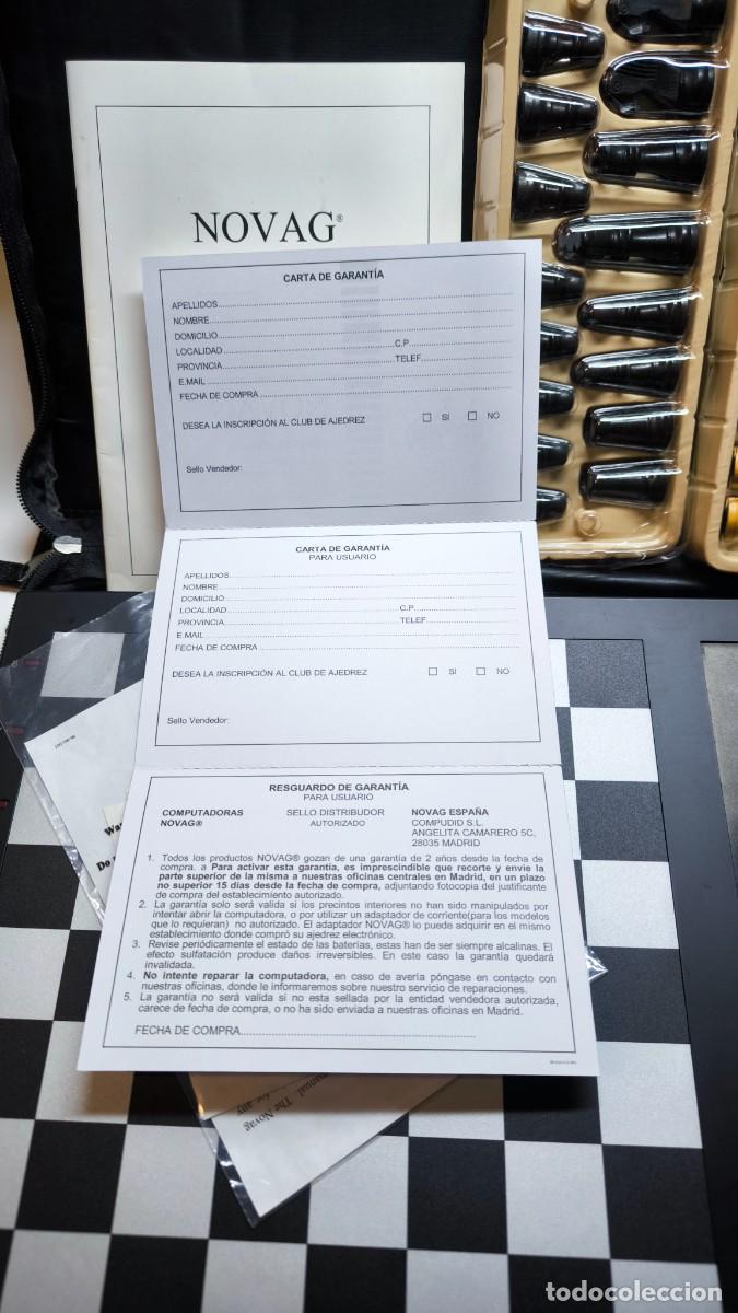 Juegos de mesa: Ajedrez electr&oacute;nico Novag Obsidian - Foto 8