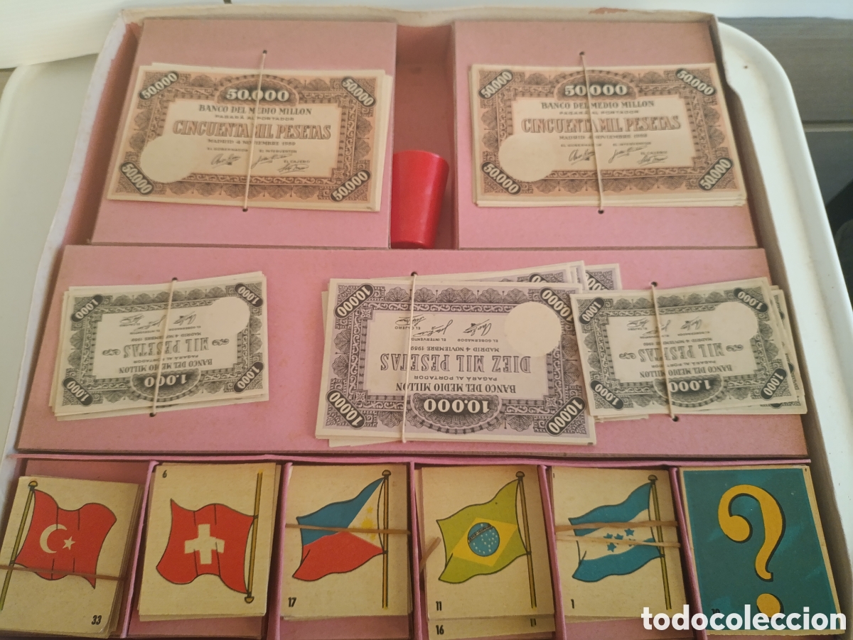 Juegos de mesa: Antiguo juego de mesa medio millon - Foto 2